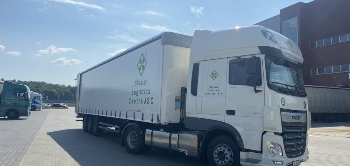 New trucks in Silesian Logistics Centre JSC