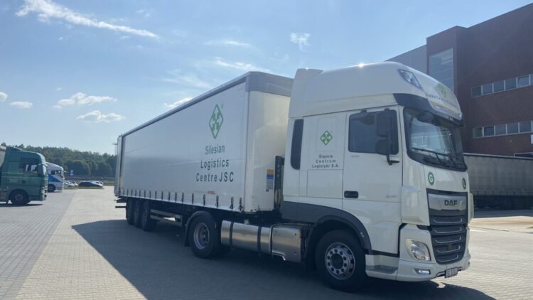 New trucks in Silesian Logistics Centre JSC